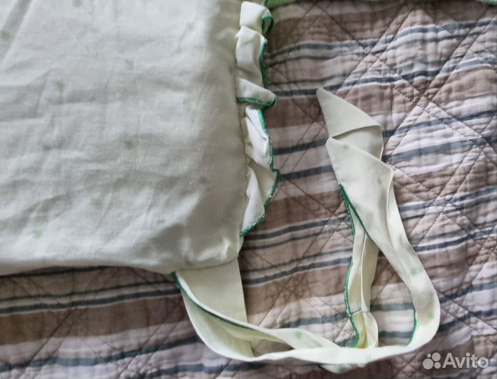 Бортик на кровать + одеяло детское