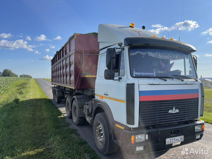 МАЗ 642208-230 с полуприцепом, 2006