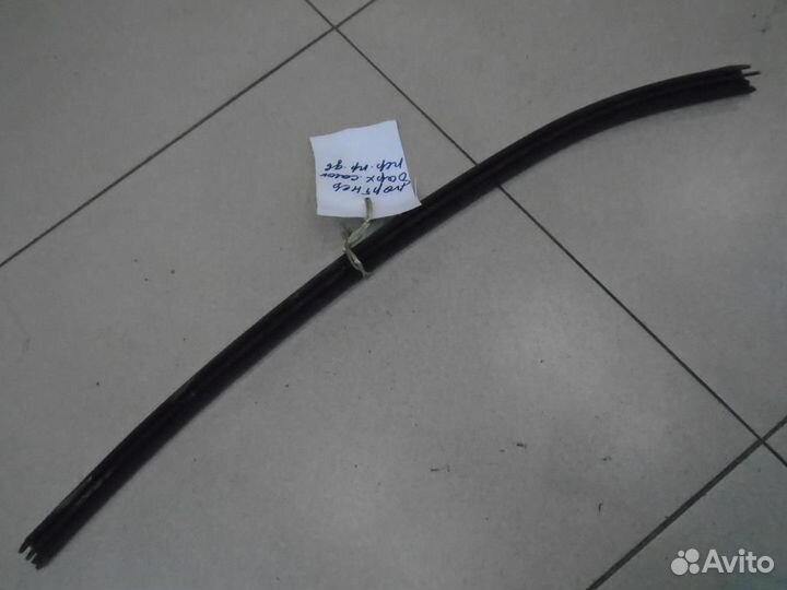Уплотнитель стекла двери передней правой (бархотк