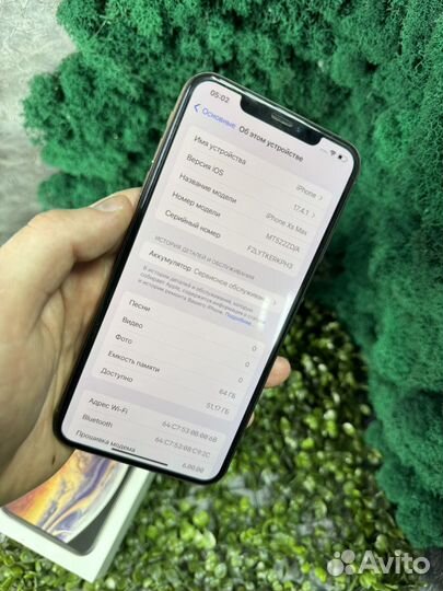 iPhone Xs Max, 64 ГБ