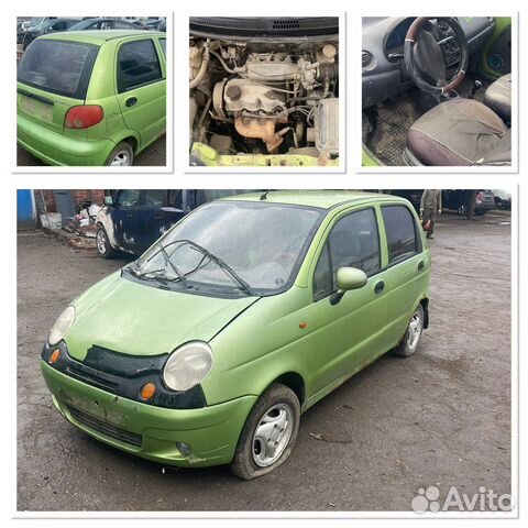Запчасти б/у на daewoo matiz