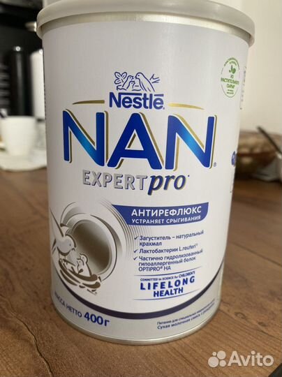 Смесь NAN expert pro Антирефлюкс