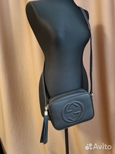 Сумка женская через плечо черная новая