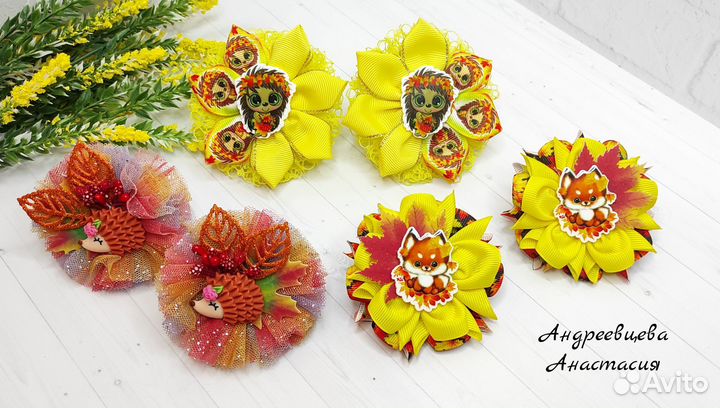 Бантики для волос 