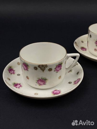 Антикварные чайные пары 