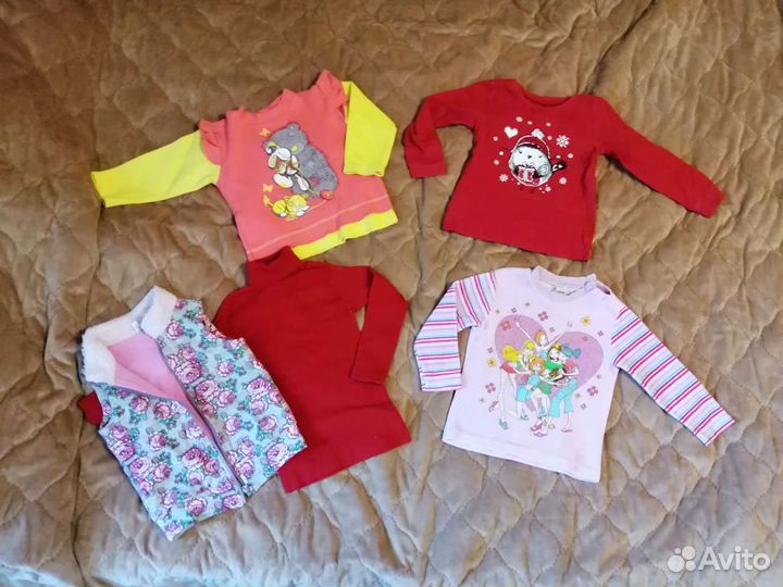 Детские вещи на девочку пакетом