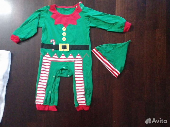 Новогодний костюмчик на возраст 1 год