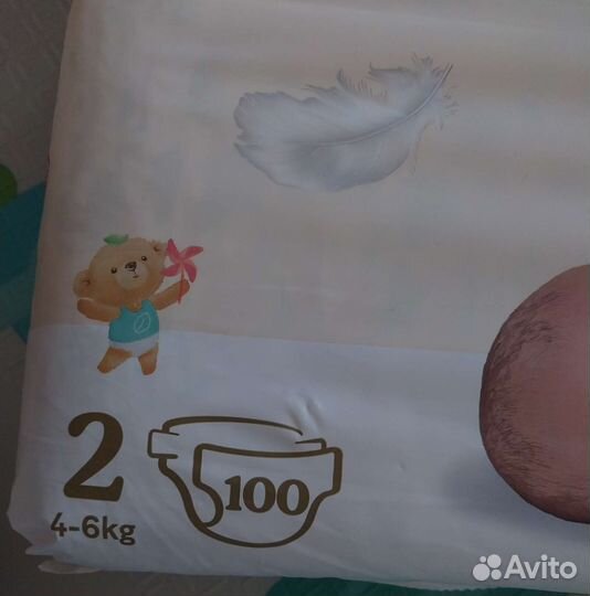 Памперсы подгузники для детей 2