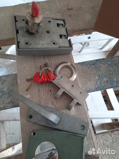 Замок дверной накладной СССР