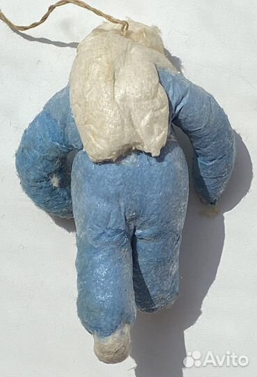 Ватные елочные игрушки СССР