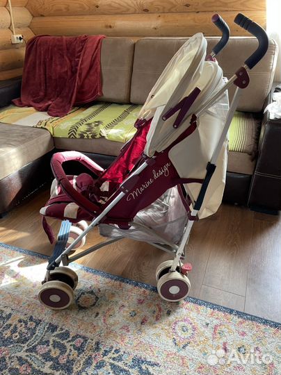 Коляска трость Happy Baby Marine design