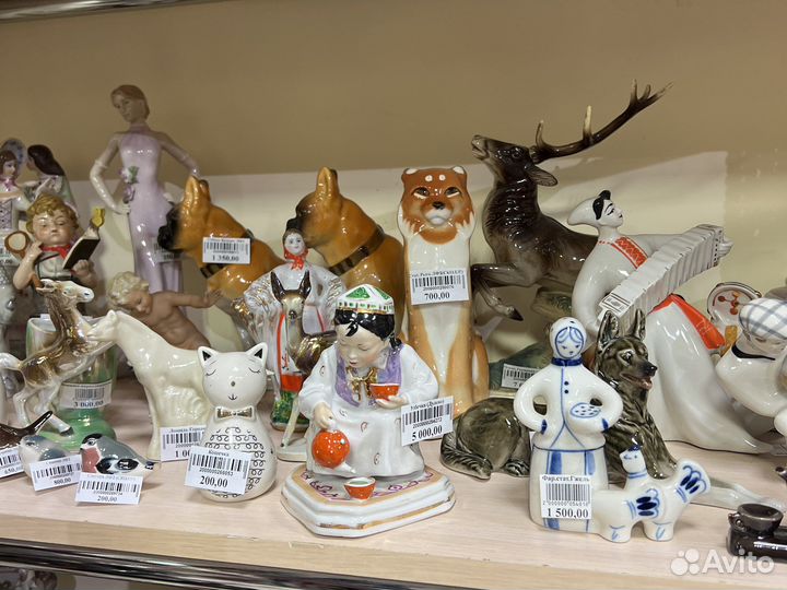 Фарфоровые статуэтки СССР