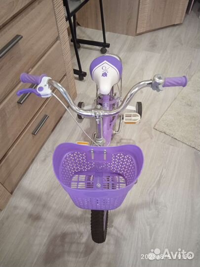 Велосипед для девочки от 3 лет