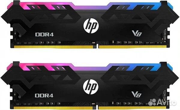 HP Оперативная память HP V8 /8гб x 2 шт