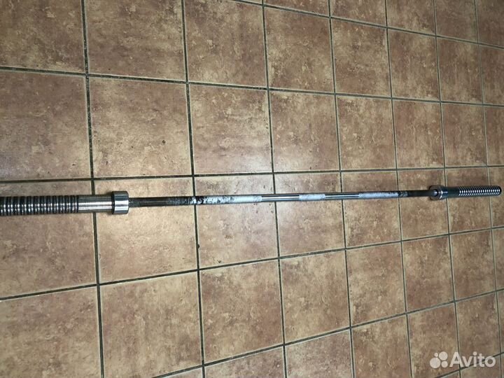 Гриф олимпийский 20 кг с замками