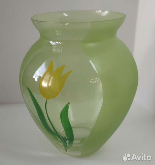 Ваза для цветов богемия 18 см