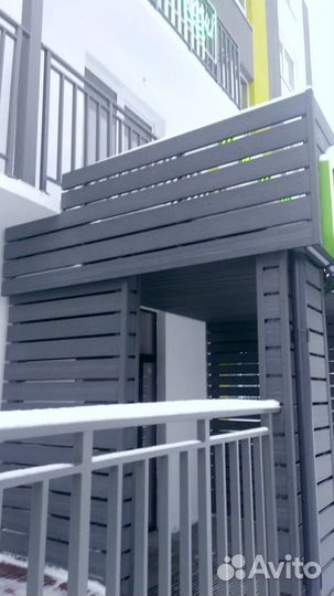 Террасная доска из дпк / Палубная доска