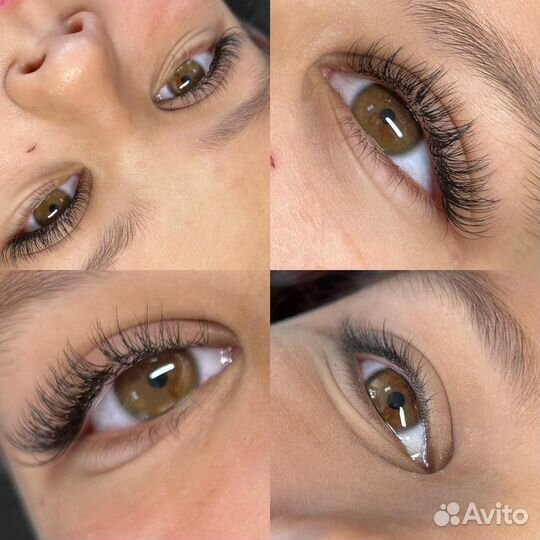 Наращивание ресниц модель