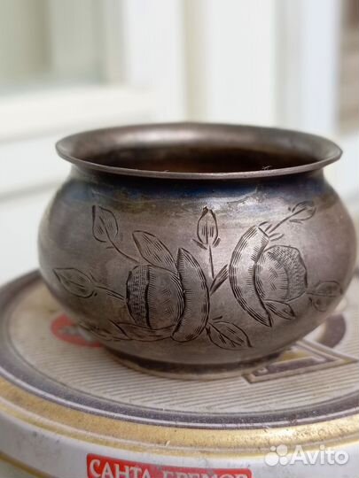 Солонка. Серебро