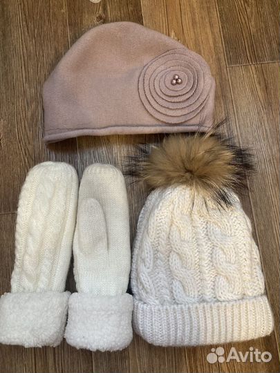 Шапка и варежки