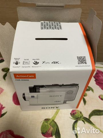Коробка от камеры Sony