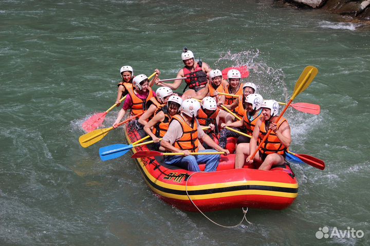 Рафтинг. Сплав по реке белой. Отдых в Адыгее