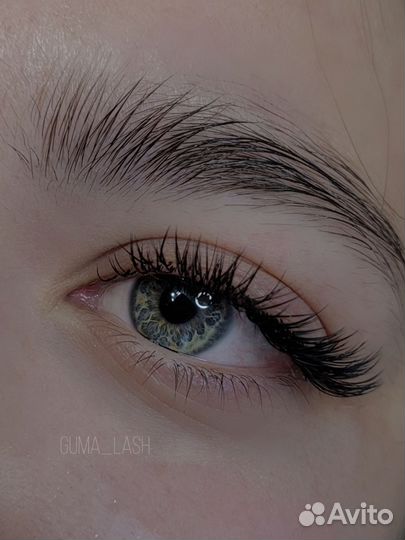 Наращивание ресниц модель