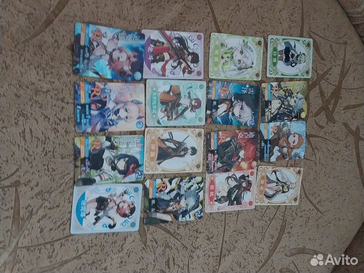 Карты геншин импакт