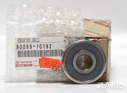 Подшипник генератора (17х52х16) 90099-10192 toyota