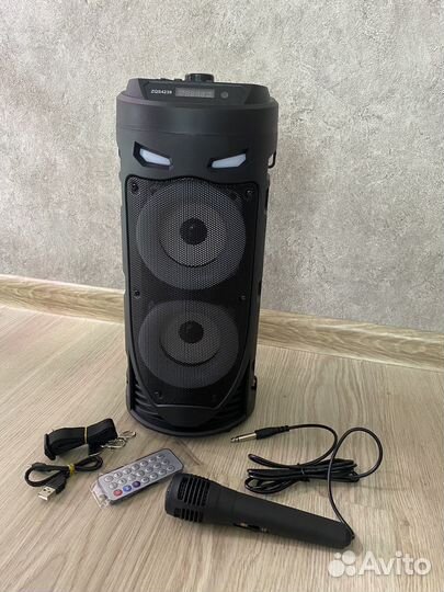 Новая музыкальная колонка с микрофоном