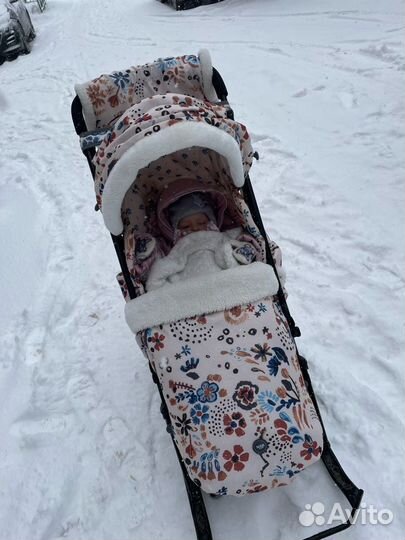 Коляска санки