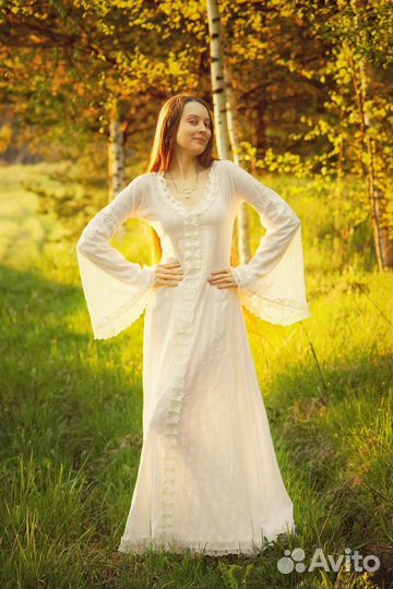 Эльфийское платье свадебное (пошив на заказ)