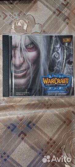 Warcraft 3 frozen throne диск