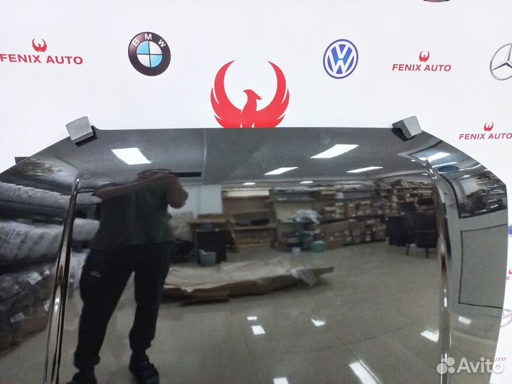 Капот крашеный Хендай Акцент цвет Черный