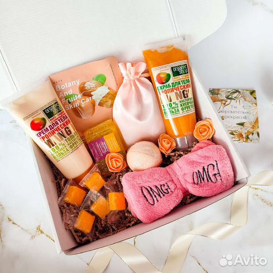 Подарок девушке, подарочный набор на день рождения
