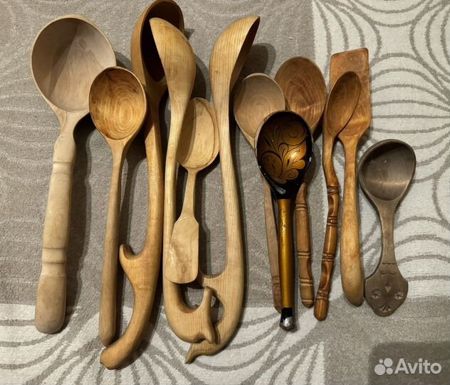 Деревянные ложки хохлома