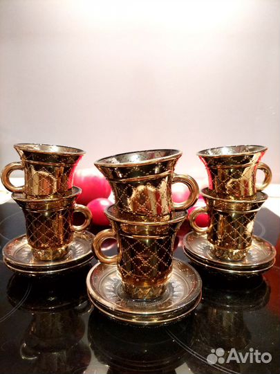 Чашка кружка с блюдцем