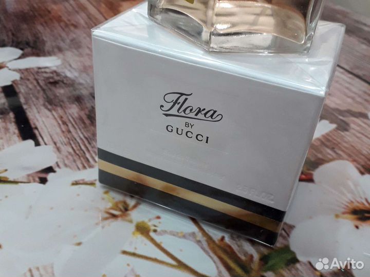 Flora by Gucci edt 75ml женские нов