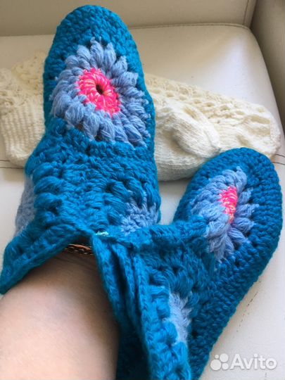 Носки вязаные