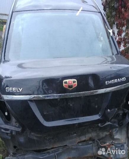 Крышка багажника Джили м гранд ес7