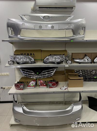 Бампер передний задний toyota corolla 150 Рестайл