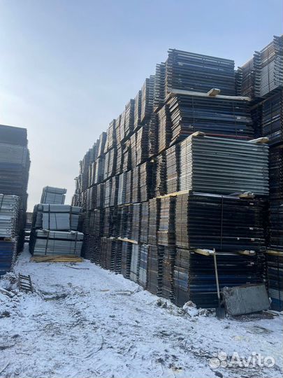 Леса строительные рамные б/у