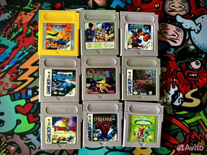 Картриджи game boy/game boy color(не новодел)