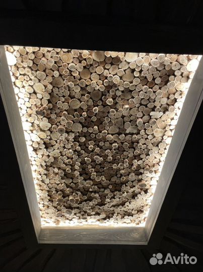 Баня на дровах с бассейном