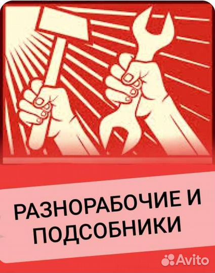 Разнорабочие и подсобники