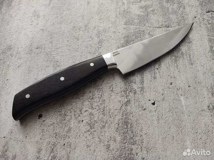 Нож кухонный малый из кованой стали 95х18