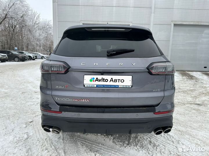 Chery Tiggo 8 Pro Max 2.0 AMT, 2022, 40 305 км