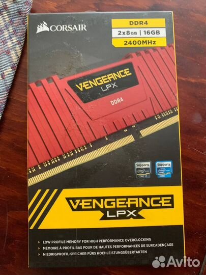 Оперативная Память corsair Vengeance LPX DDR4 16 г