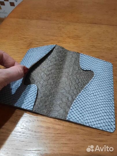 Обложка для паспорта натуральная кожа новая
