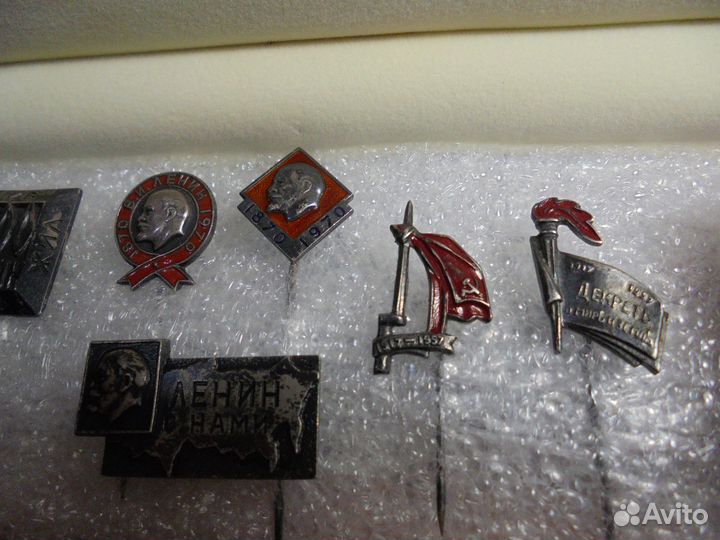 Значки СССР. Серебро 875 пробы. Оригиналы